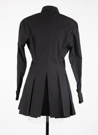 Japanese poplin shirt - Black