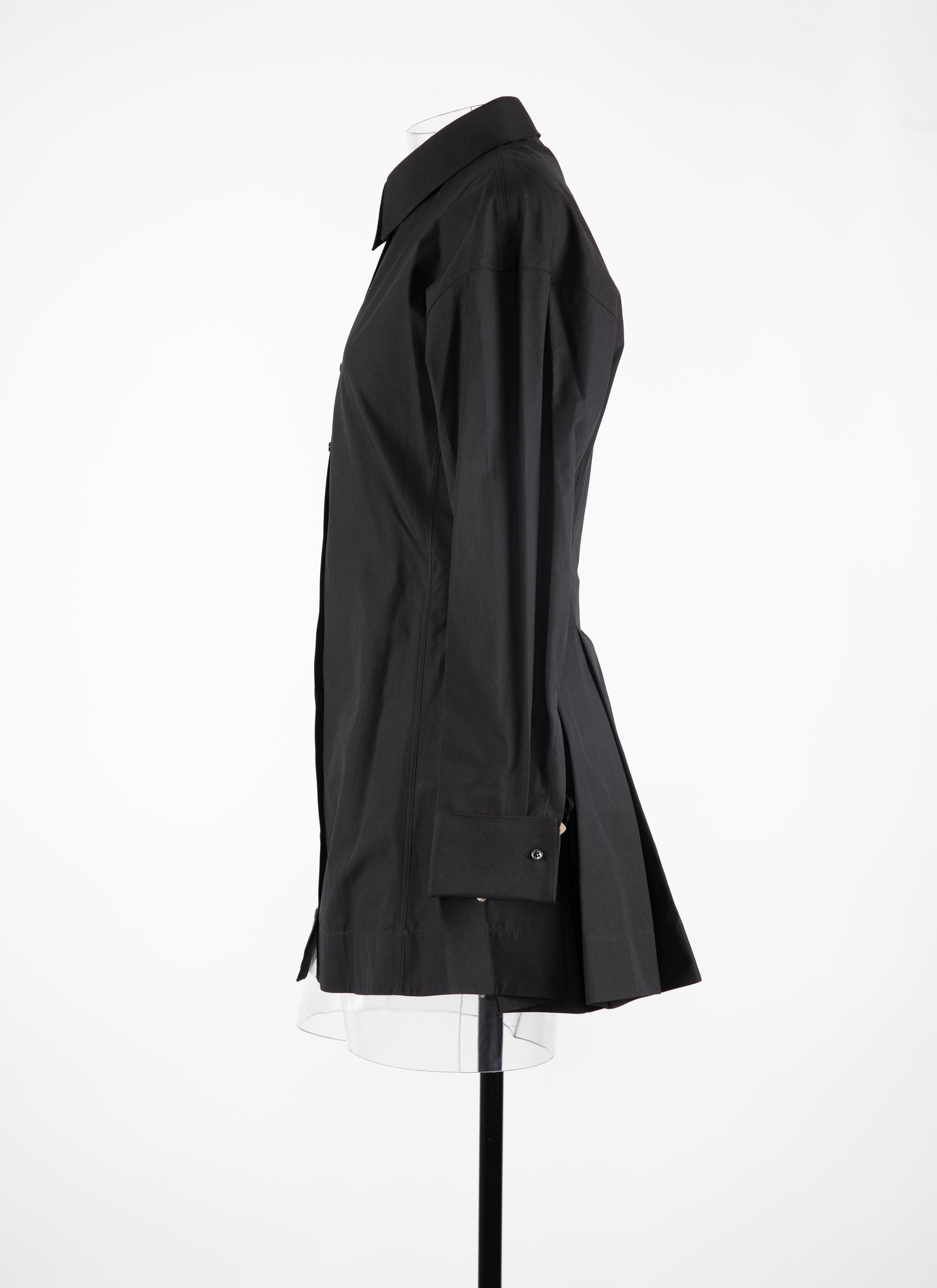 Japanese poplin shirt - Black