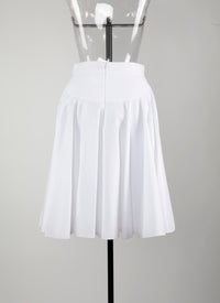 Openwork skirt - White