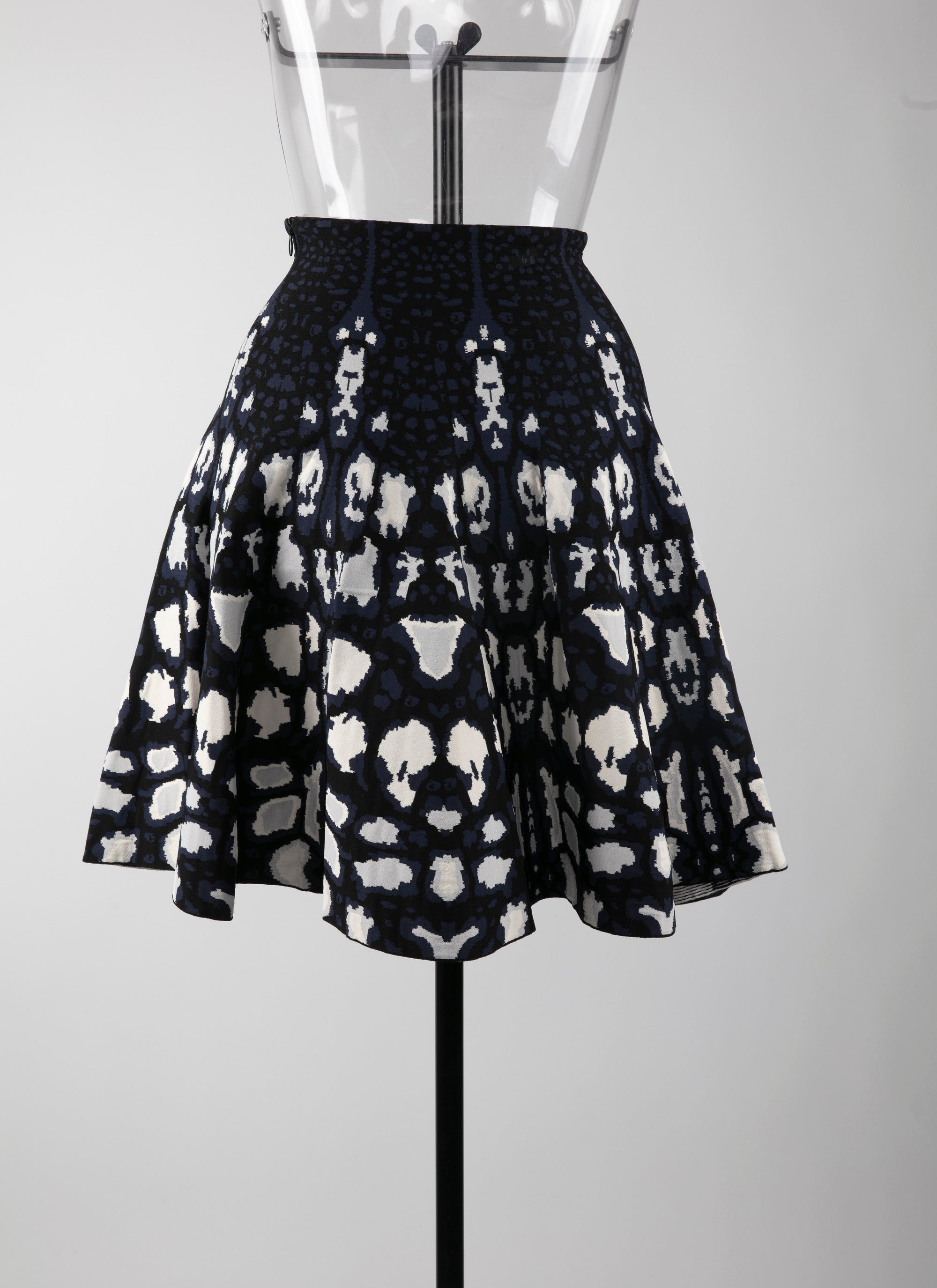 Cheetah knit skirt - Multicolour