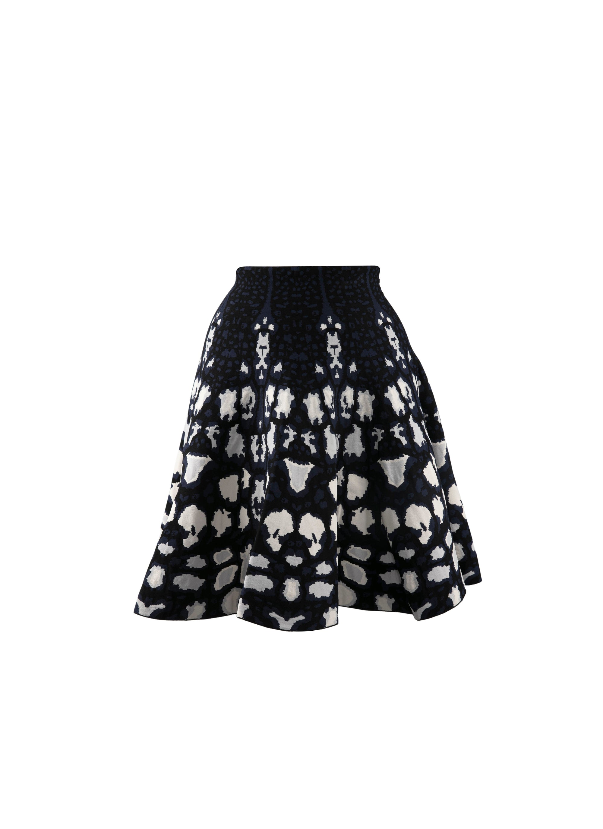 Cheetah knit skirt - Multicolour