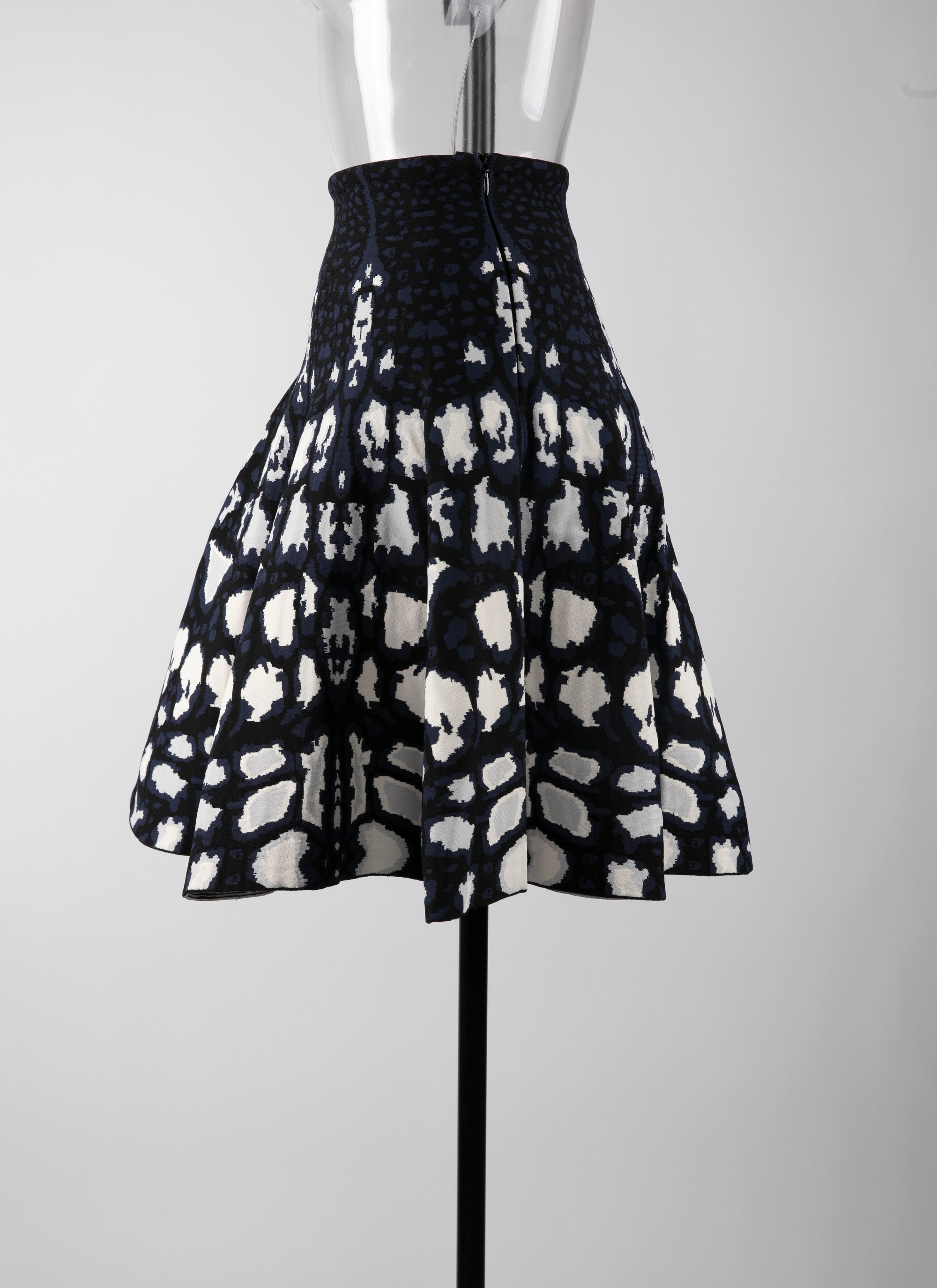 Cheetah knit skirt - Multicolour