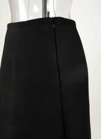 Mini-jupe Sahara en maille - Noir