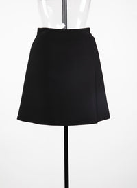 Mini-jupe Sahara en maille - Noir