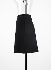 Mini-jupe Sahara en maille - Noir