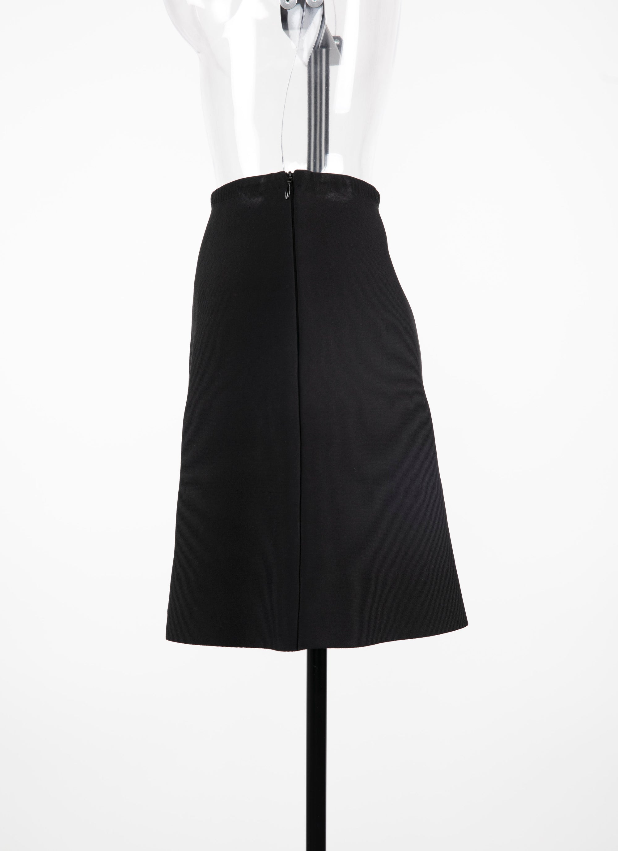 Mini-jupe Sahara en maille - Noir