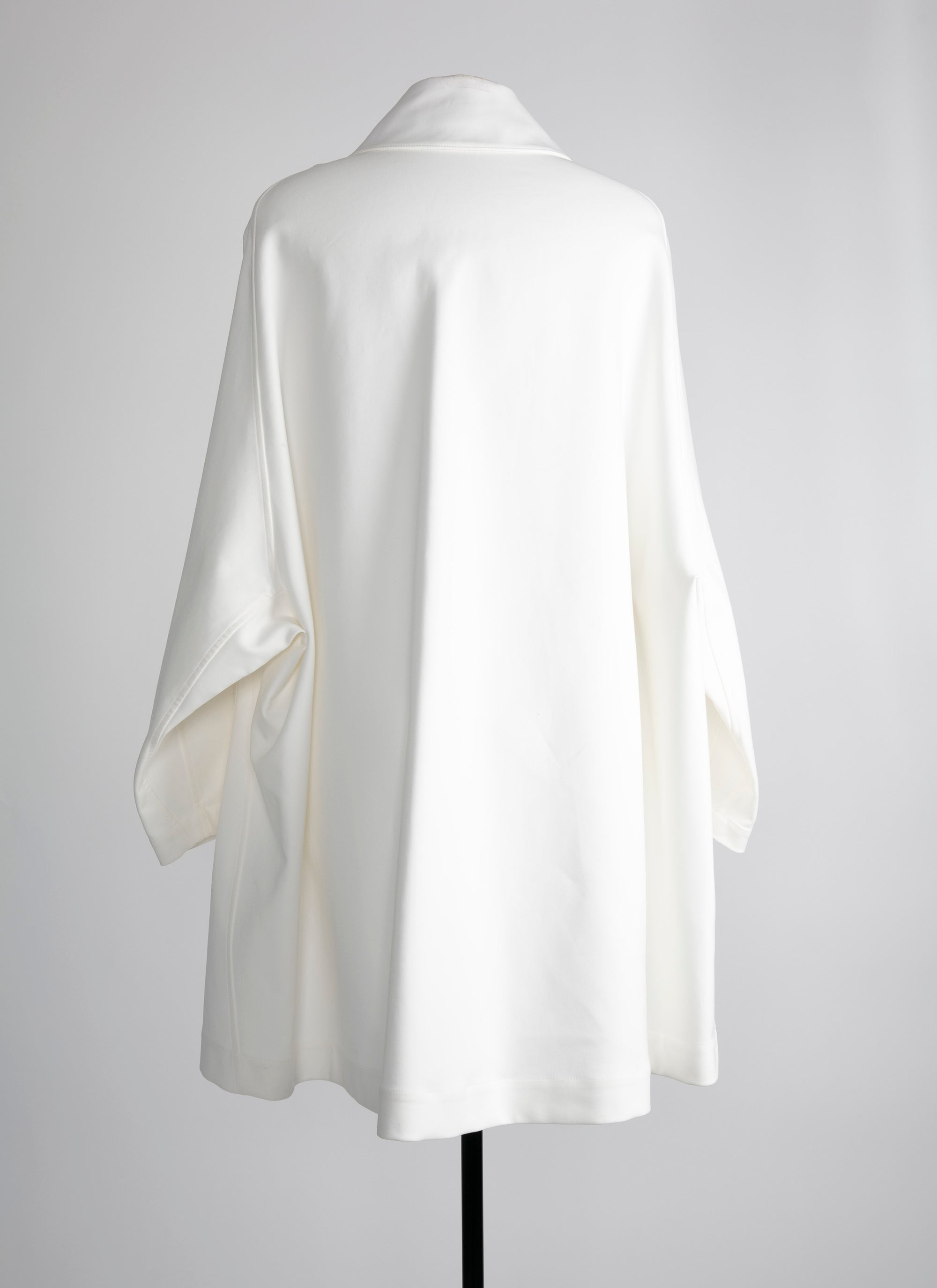 Oversize coat - Mother of Pearl White