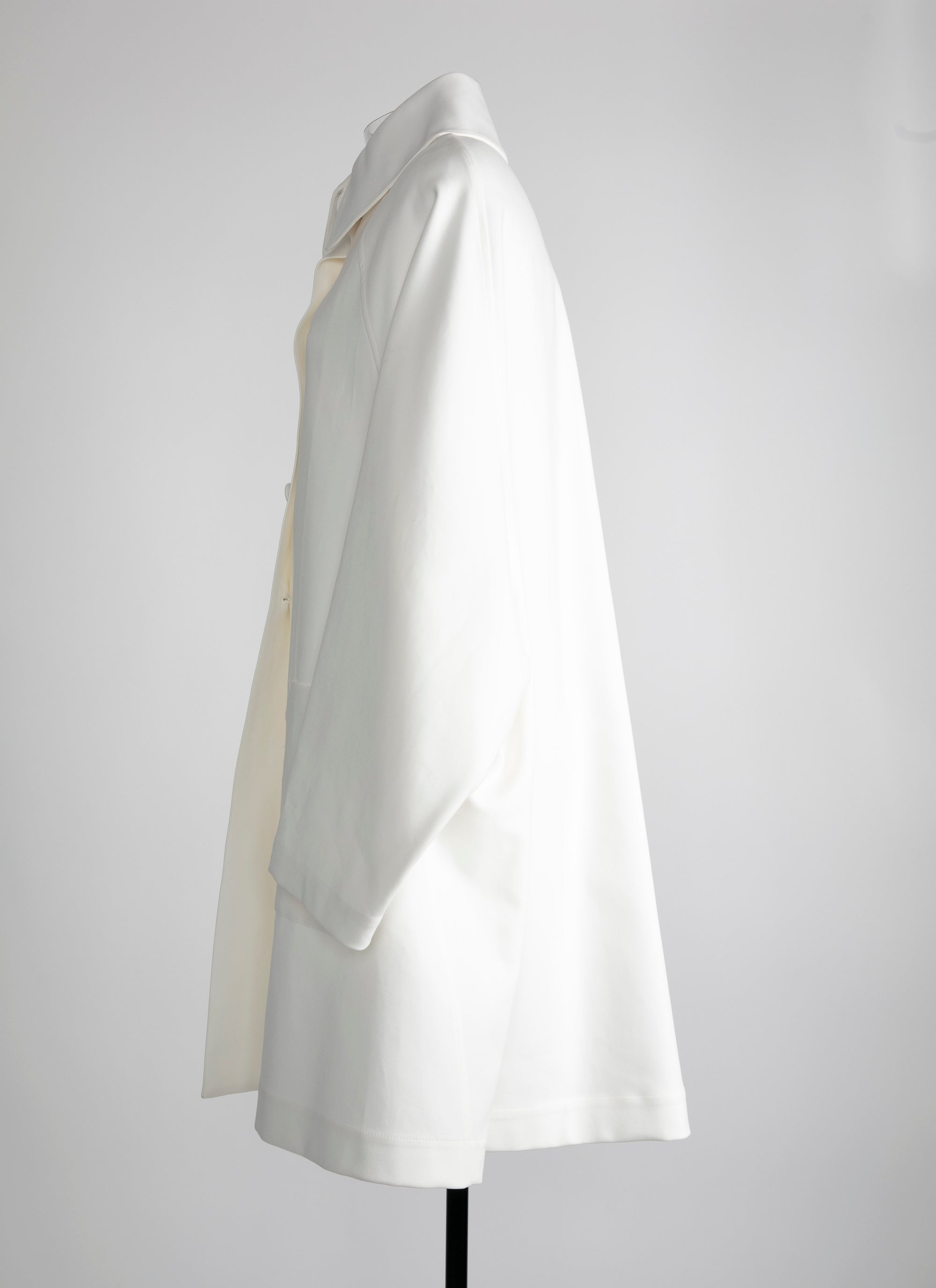 Oversize coat - Mother of Pearl White