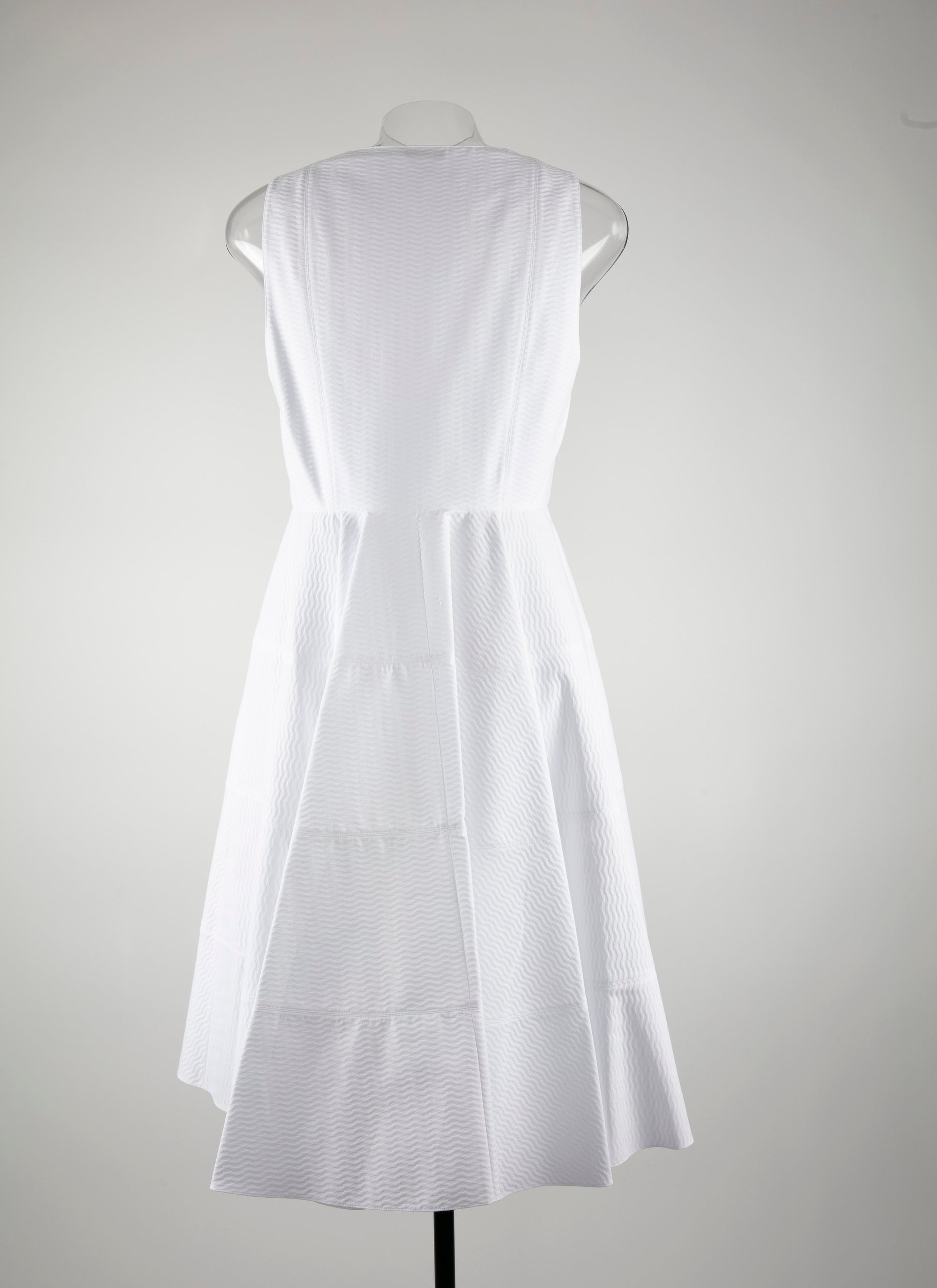 Robe trapèze - Blanc