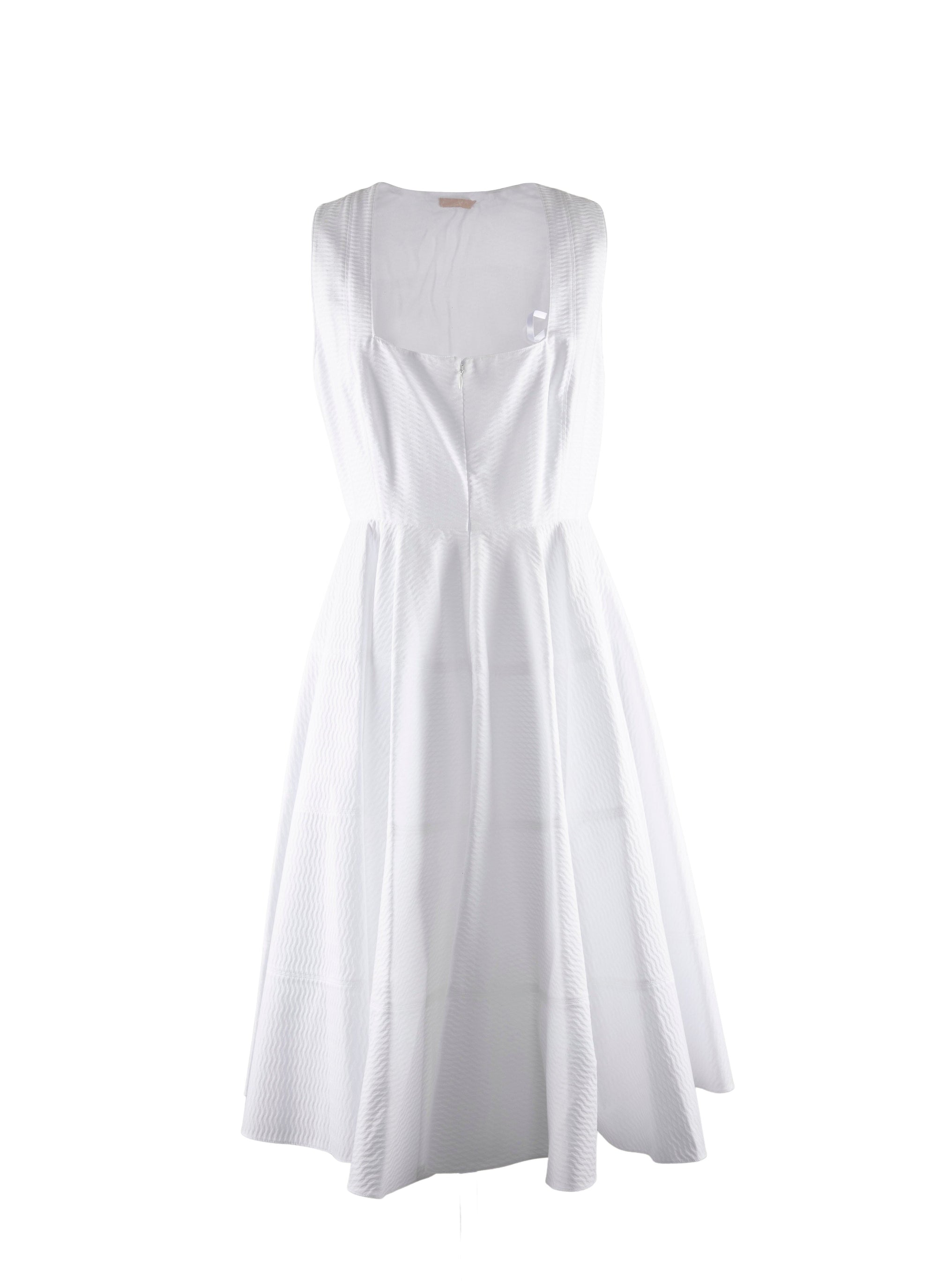 Robe trapèze - Blanc