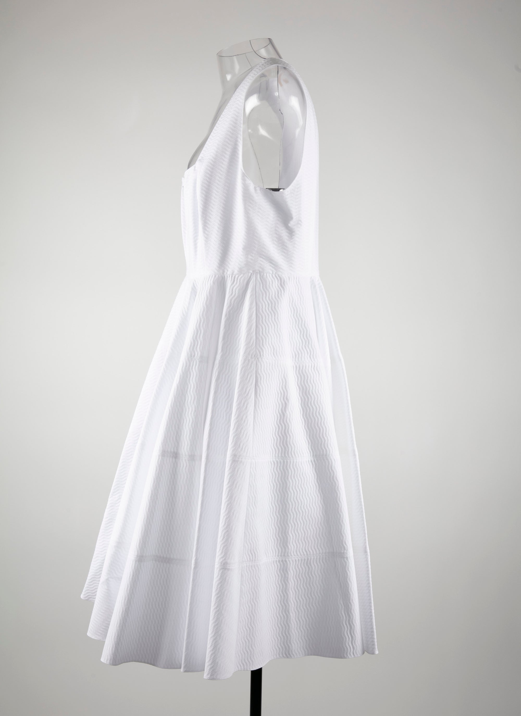 Robe trapèze - Blanc