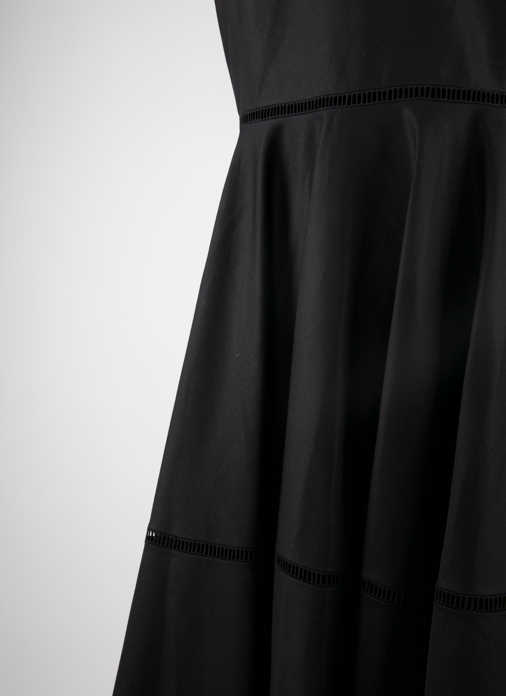 Robe à manches bouffantes - Noir