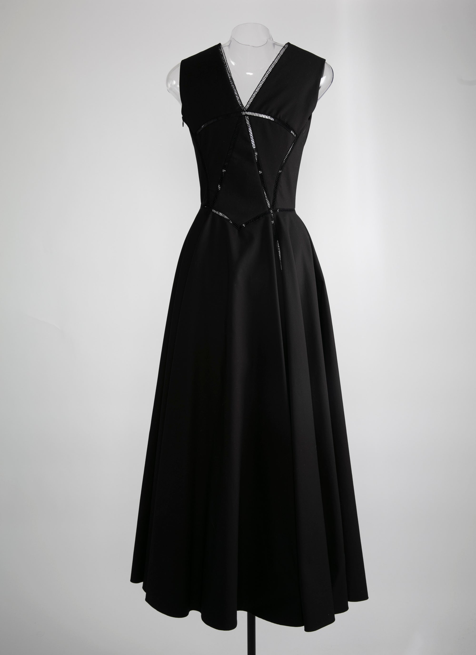 Sleeveless dress - Black