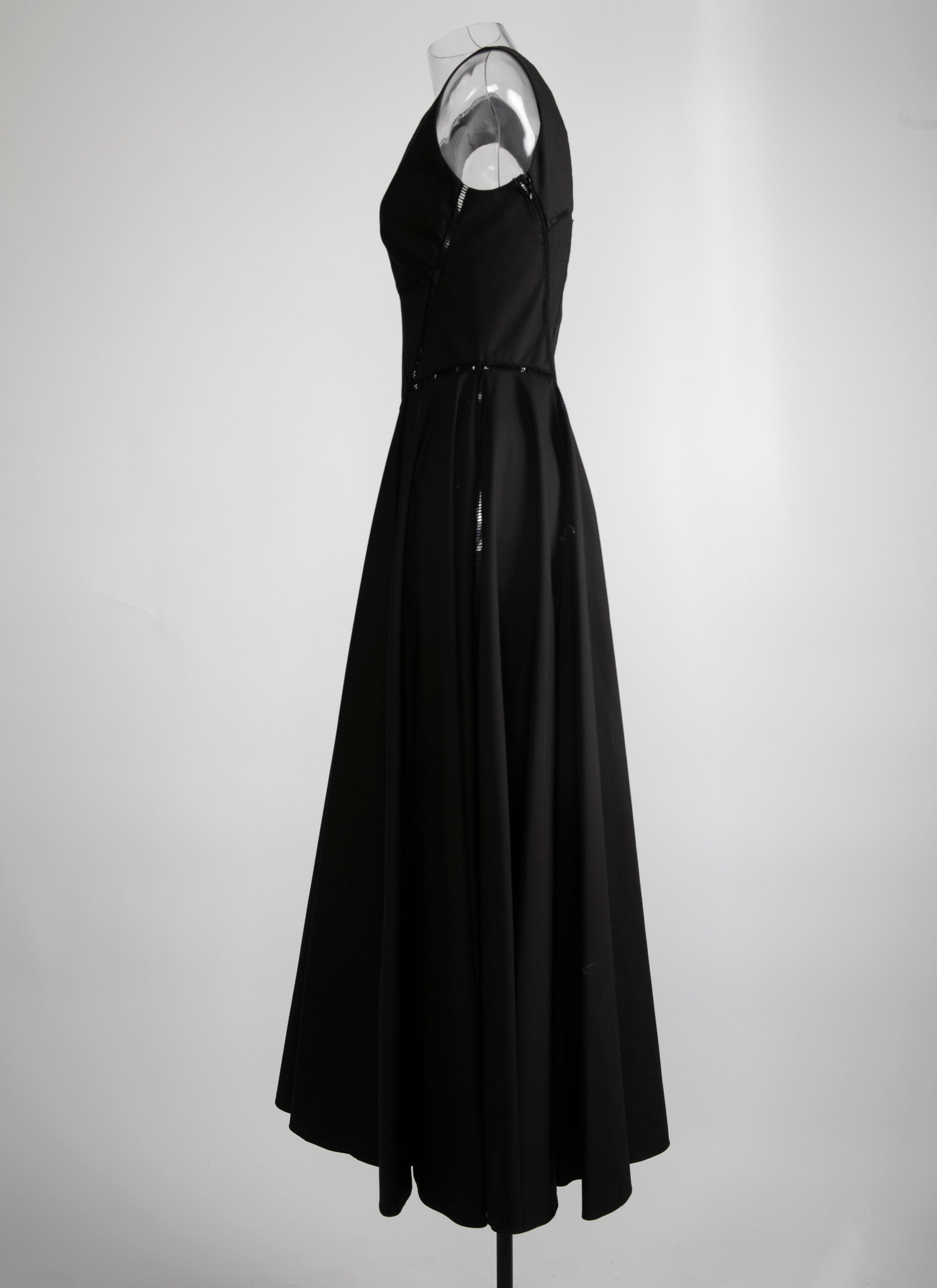 Sleeveless dress - Black