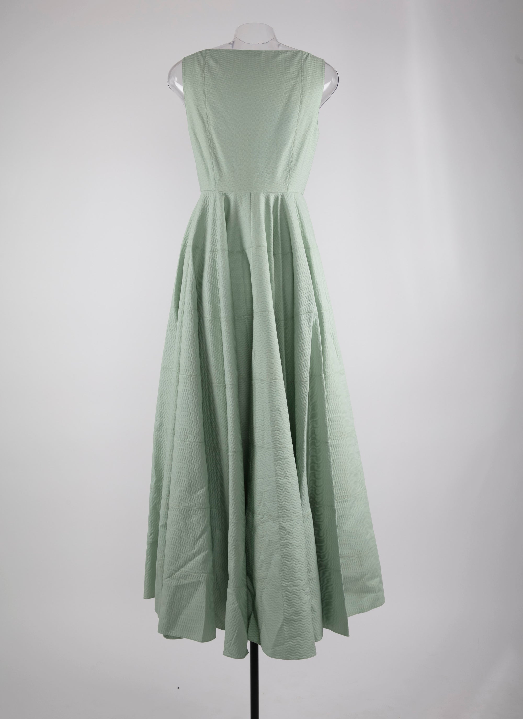 Sleeveless maxi dress - Celadon