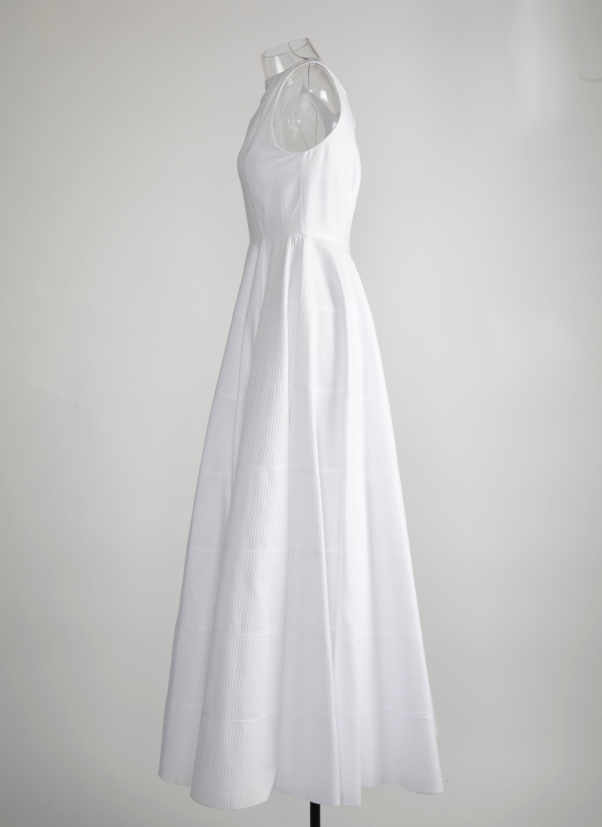Robe longue sans manches - Blanc