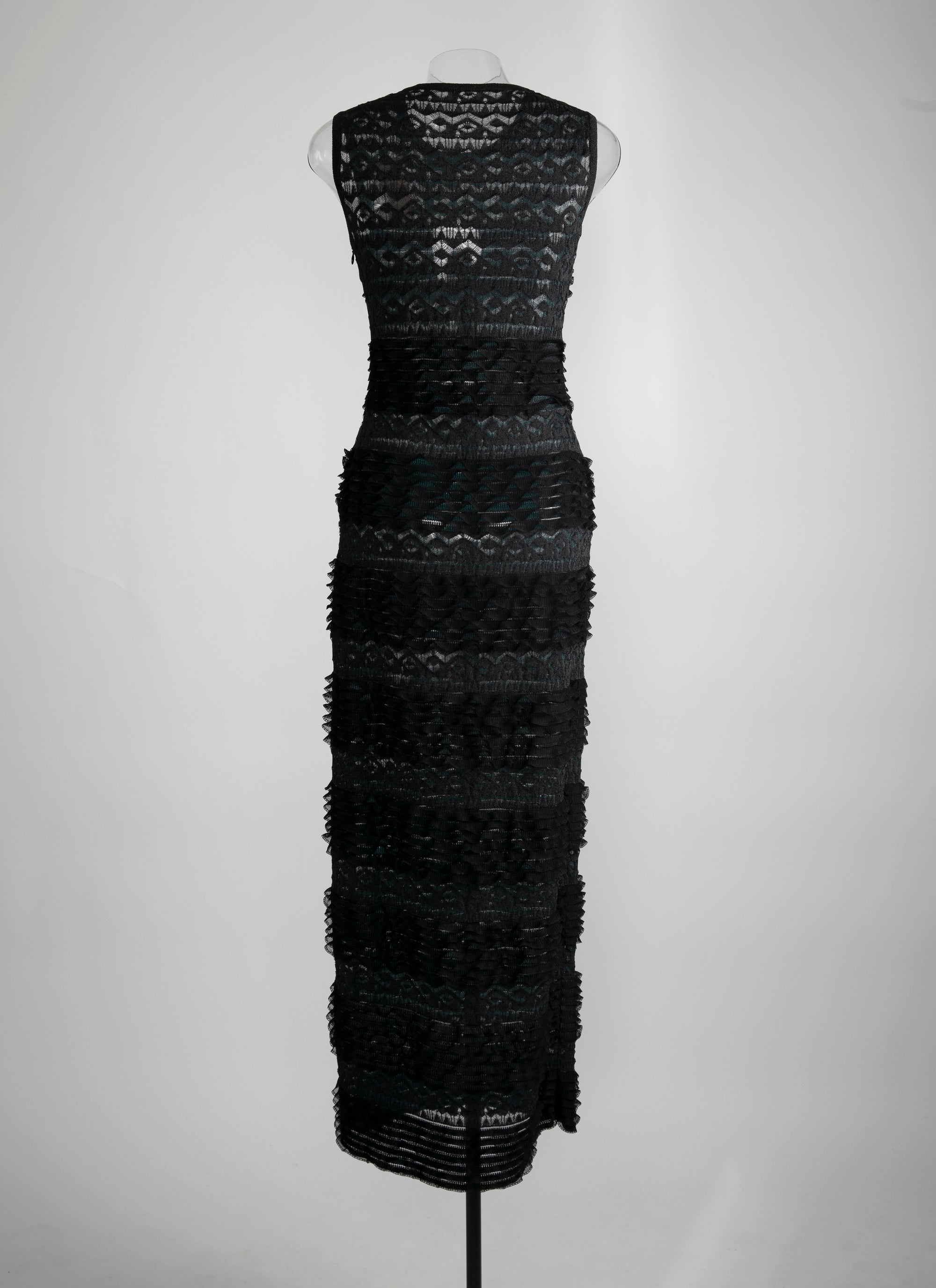 Robe à empiècements - Noir & Bleu