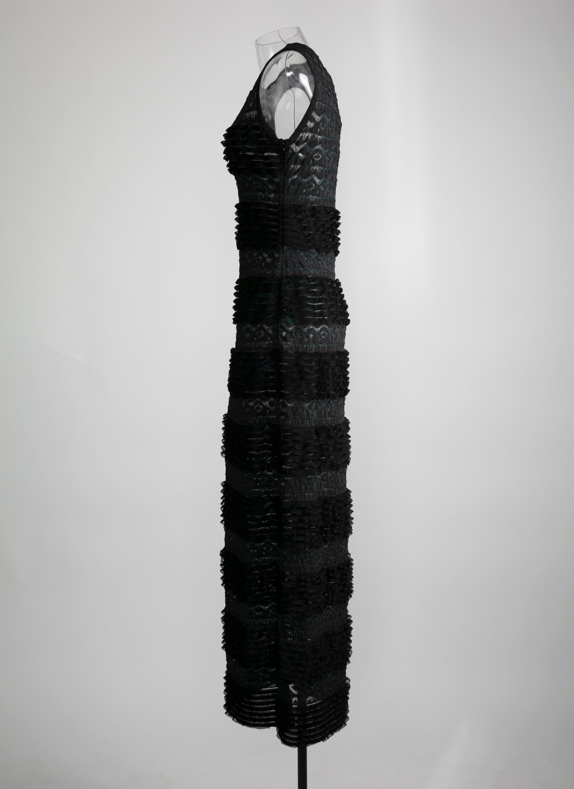 Robe à empiècements - Noir & Bleu