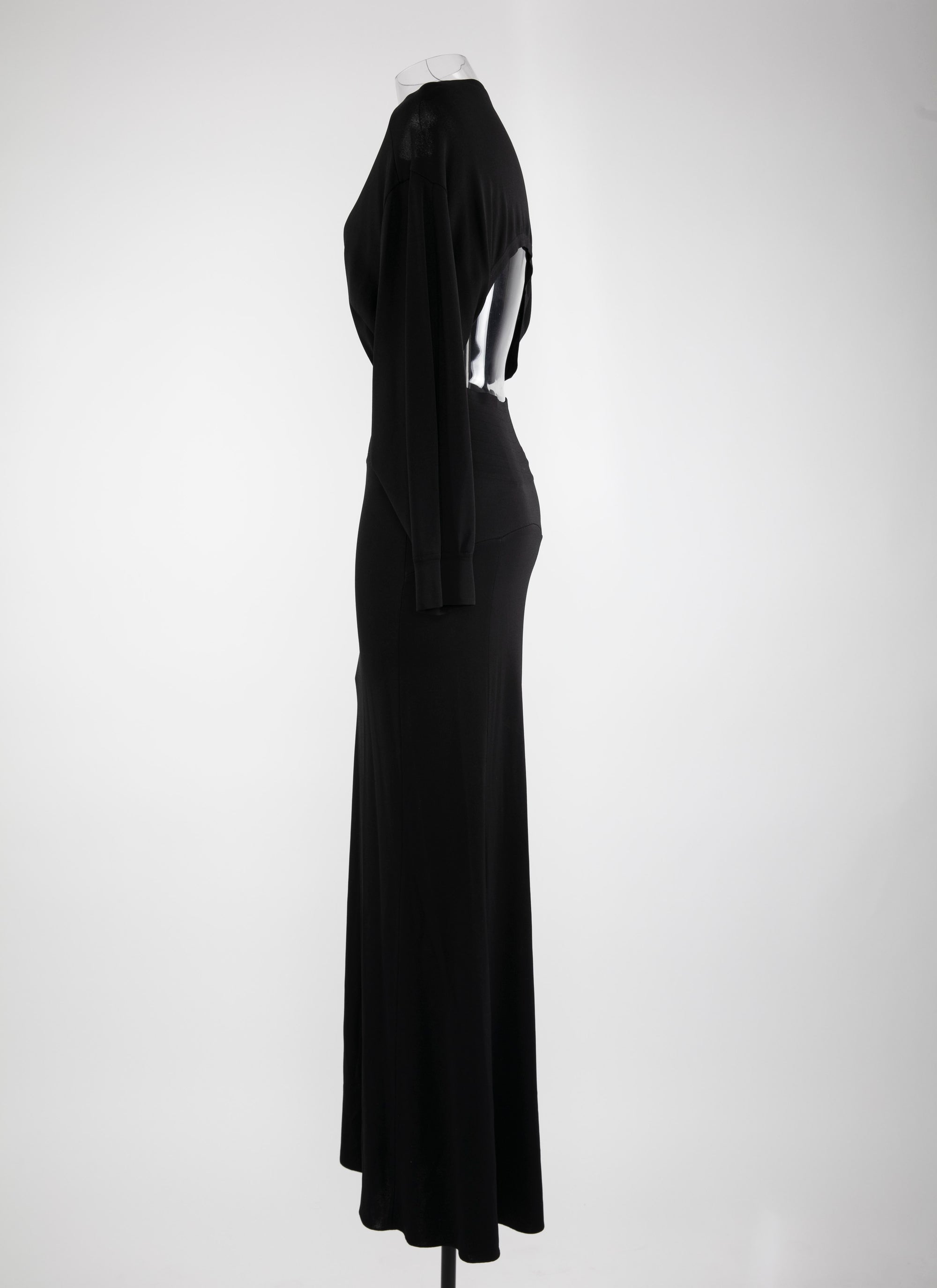 Robe à manches longues Iconique - Noir