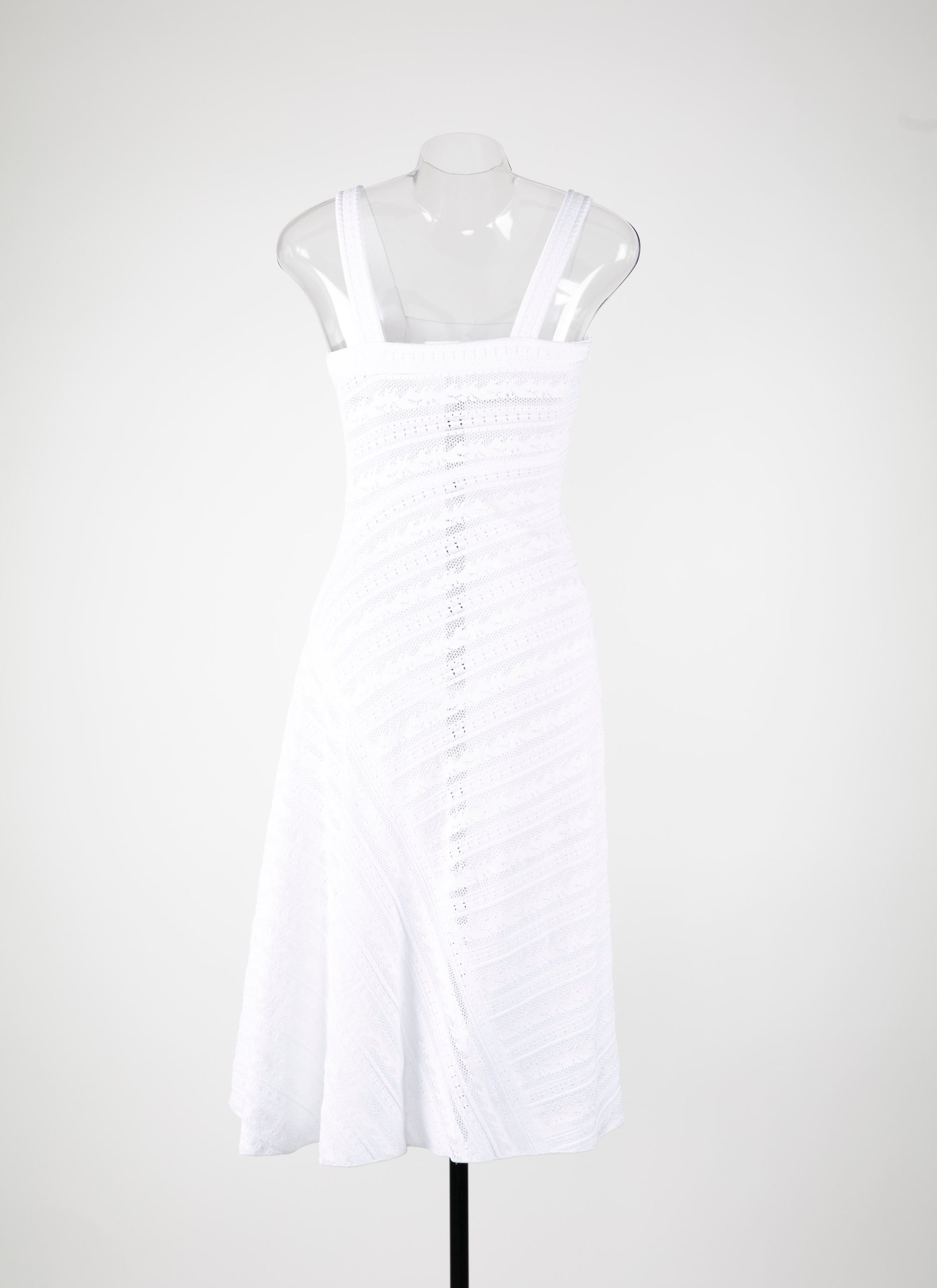 Psyche sleeveless dress - White