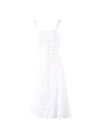 Psyche sleeveless dress - White