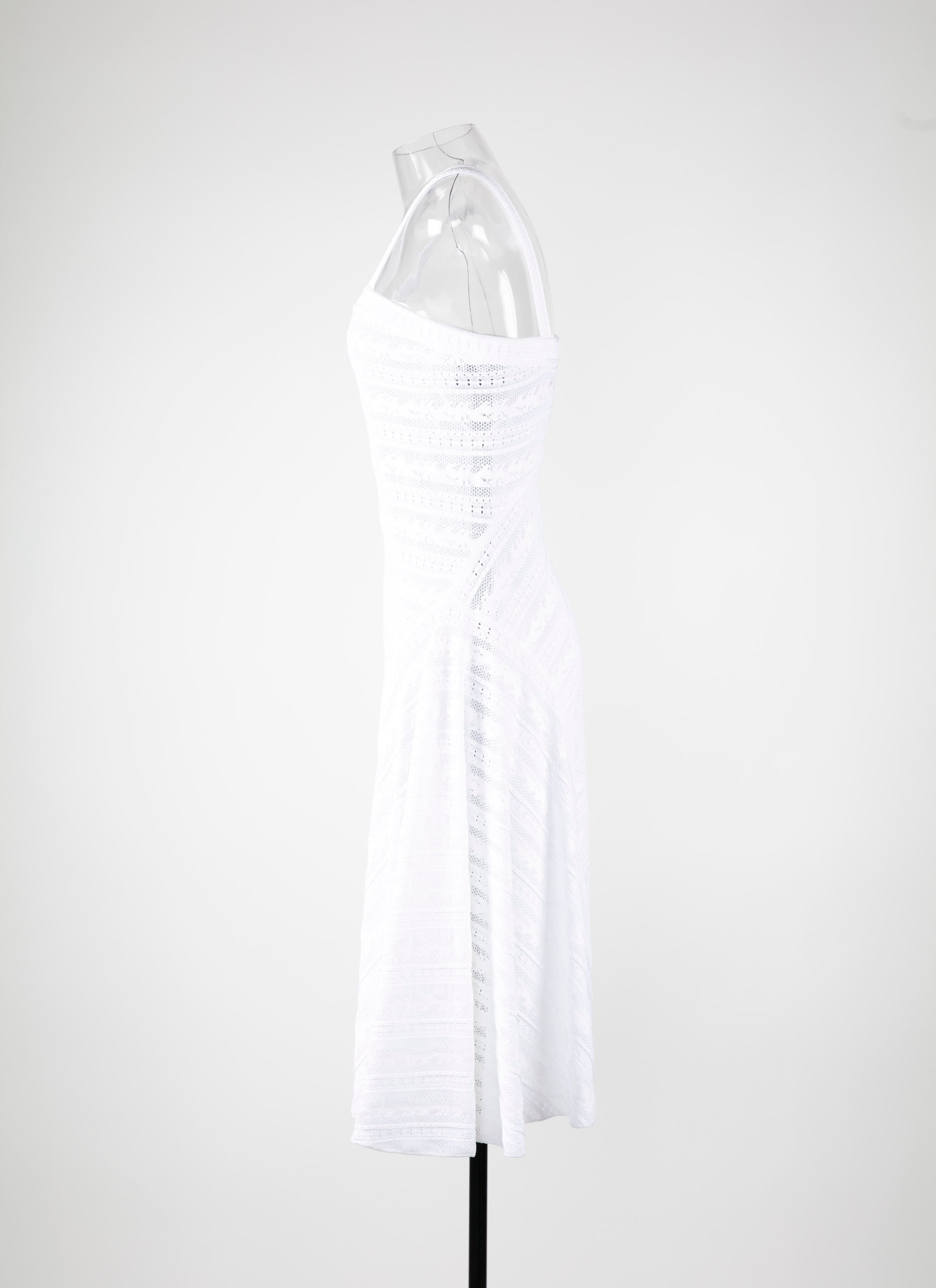 Psyche sleeveless dress - White