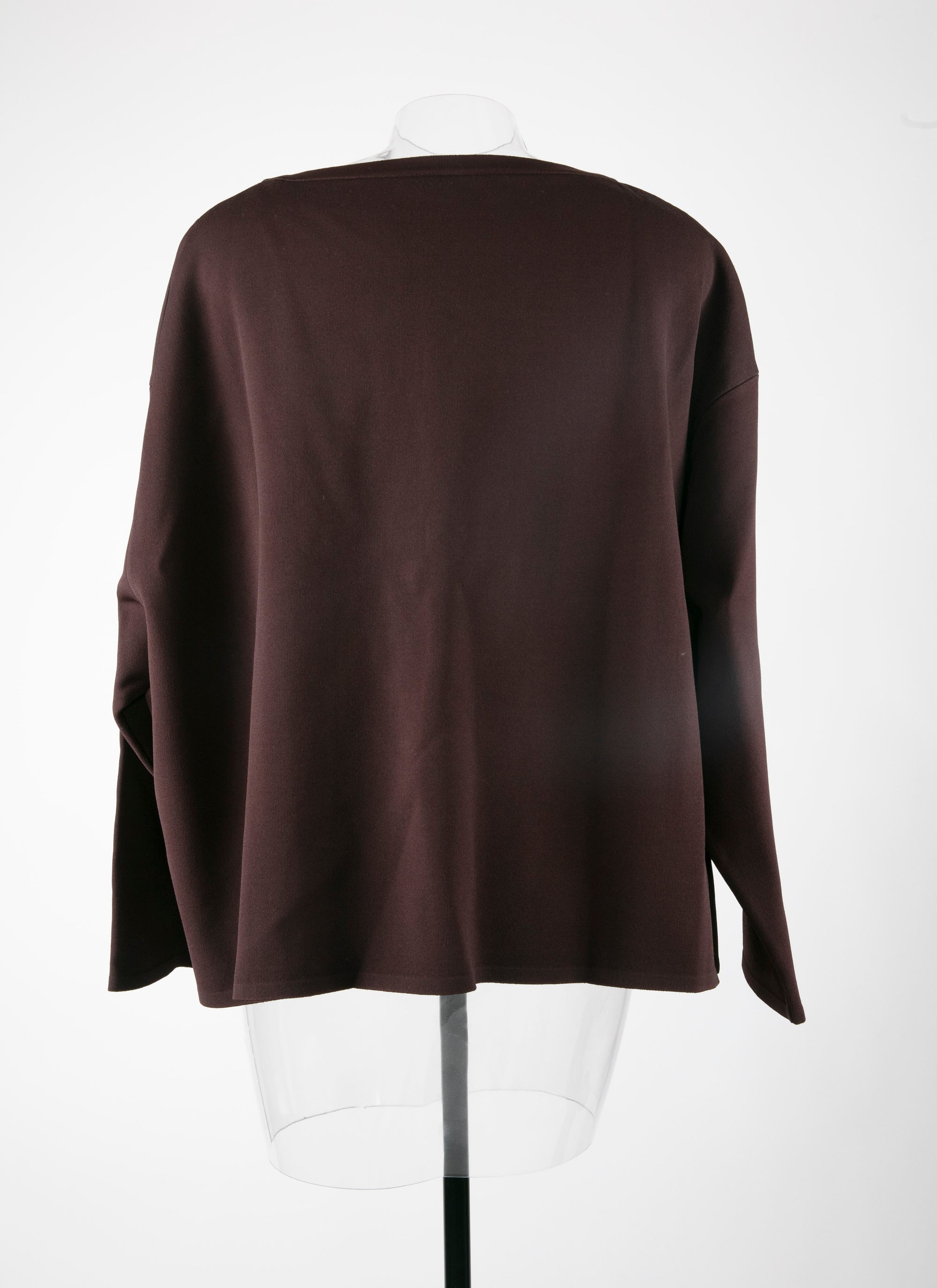 Pull uniforme Adage Divide en maille - Marron Foncé