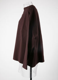 Pull uniforme Adage Divide en maille - Marron Foncé