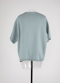 Pull oversize en maille - Lagon