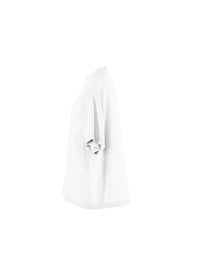 Knitted oversized jumper - White