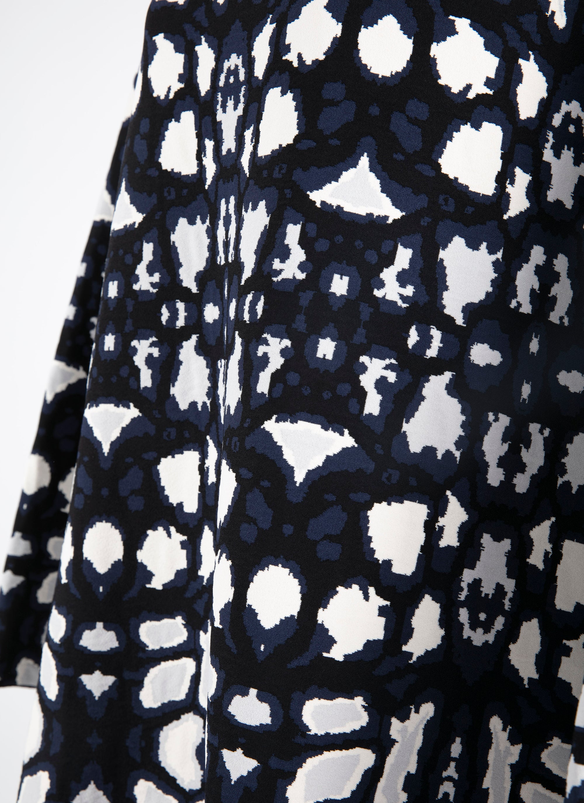 Pull à motif guépard en maille - Multicolore