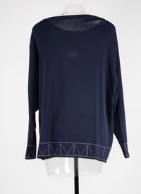 Knitted Delphi jumper - Night