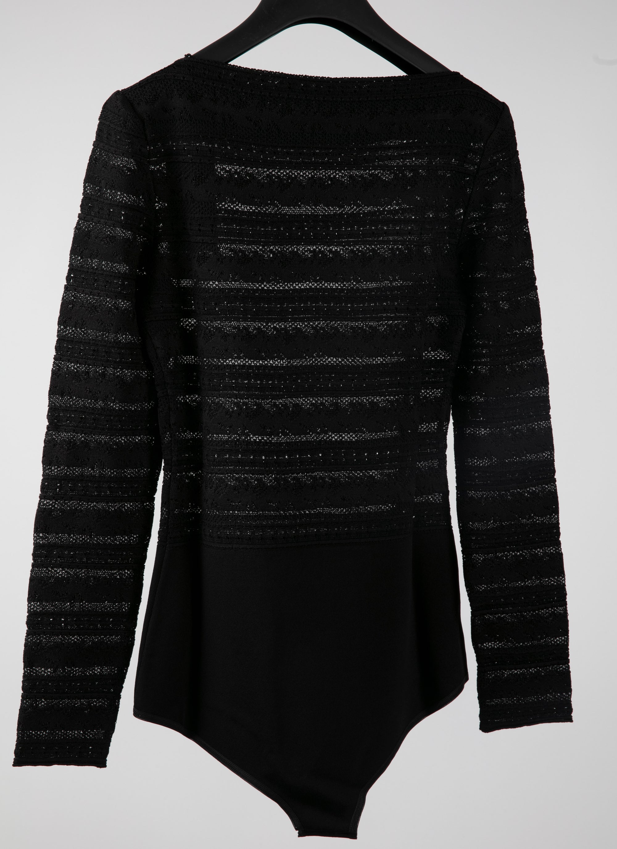 Psyche long sleeve bodysuit - Black