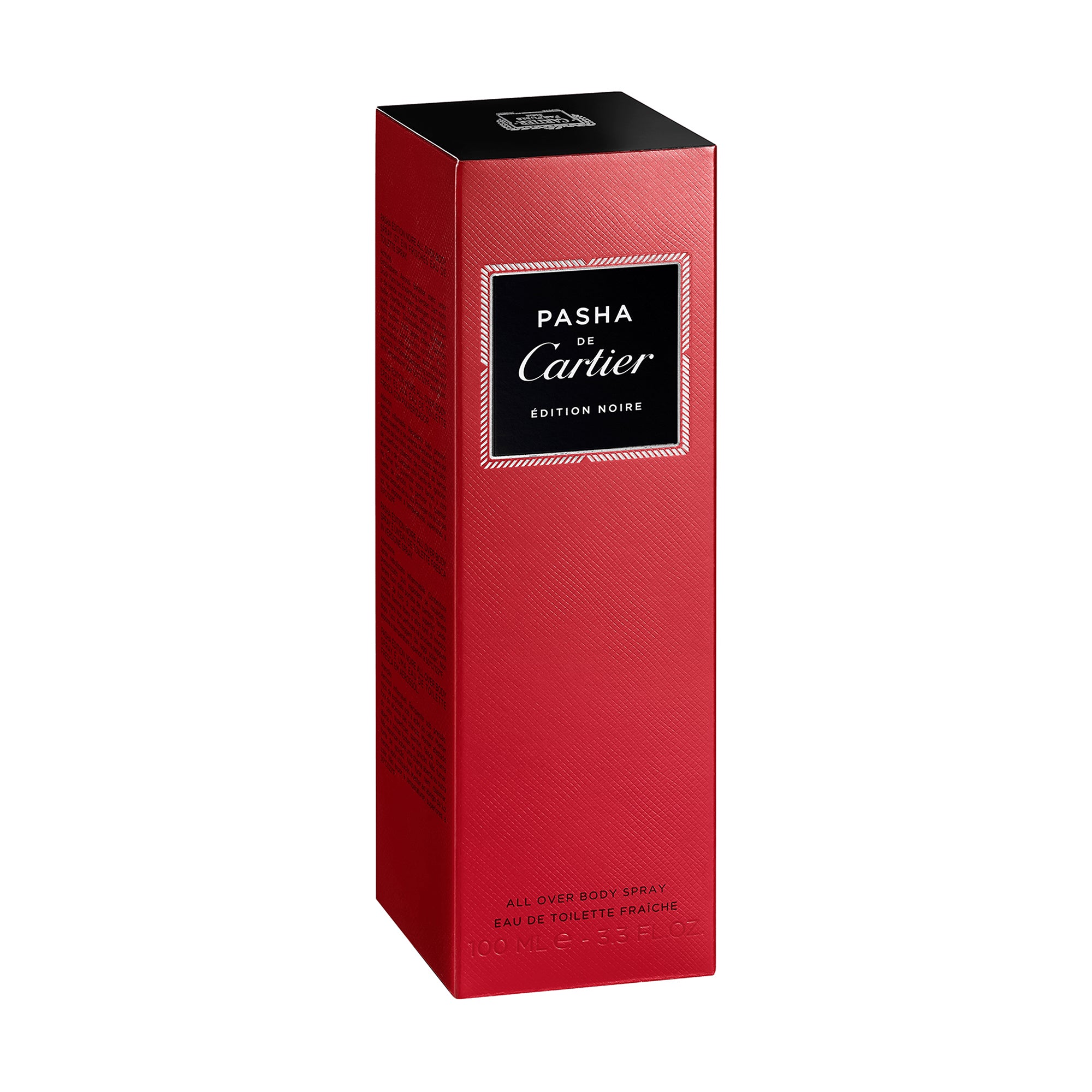 Pasha de Cartier Edition Noire Eau de Toilette Fraîche All over body spray 100ml