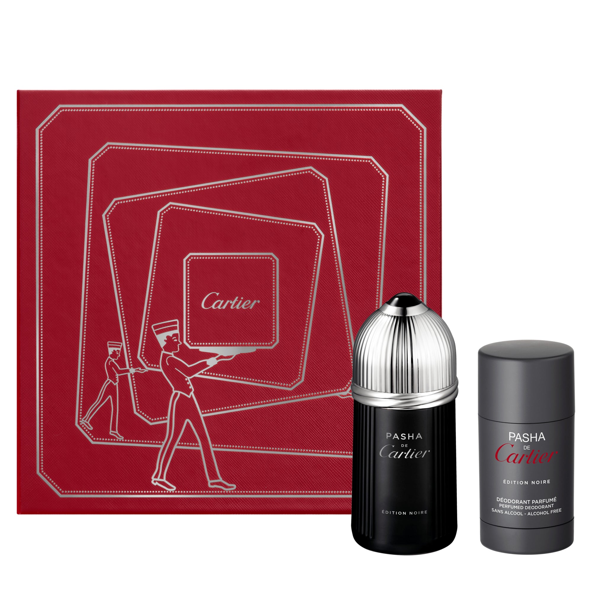 Coffret Eau de Toilette Pasha Edition Noire 100ml et Déodorant Stick 75ml
