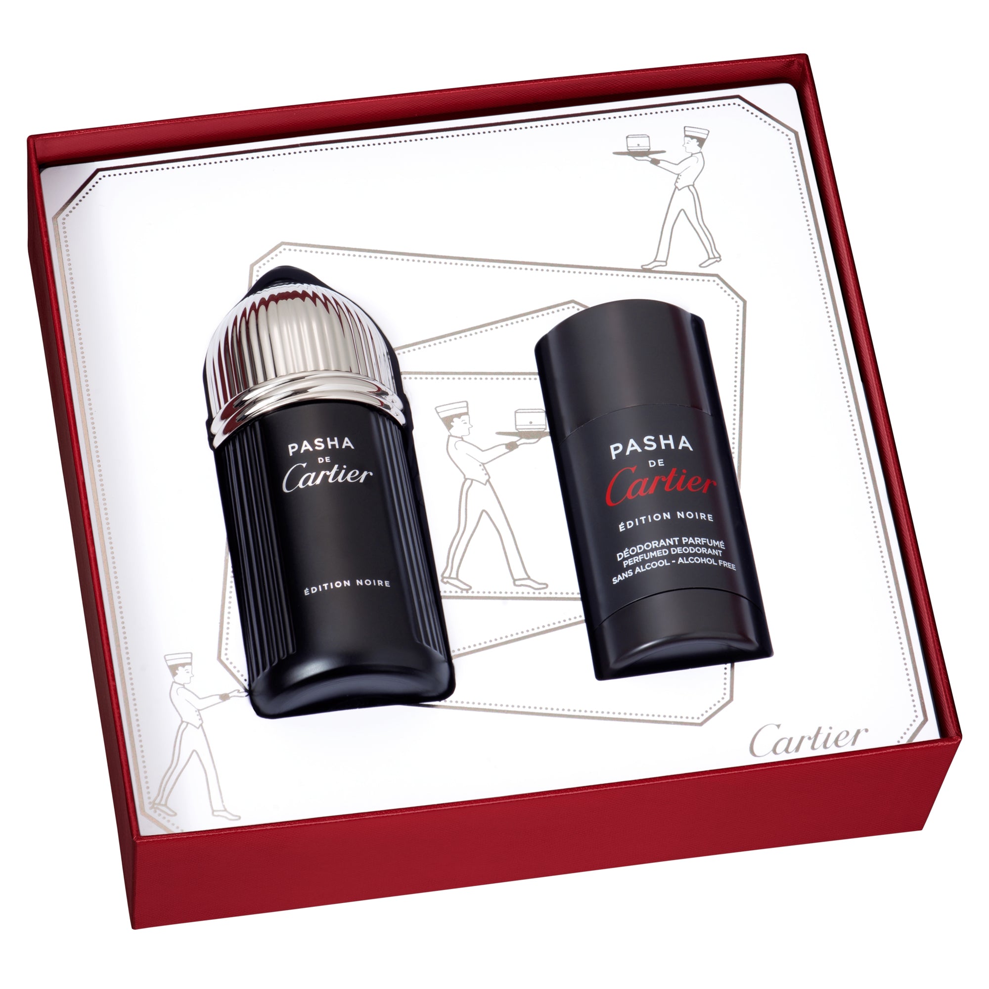 Coffret Eau de Toilette Pasha Edition Noire 100ml et Déodorant Stick 75ml
