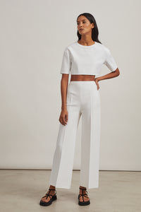 Knitted jumper - White